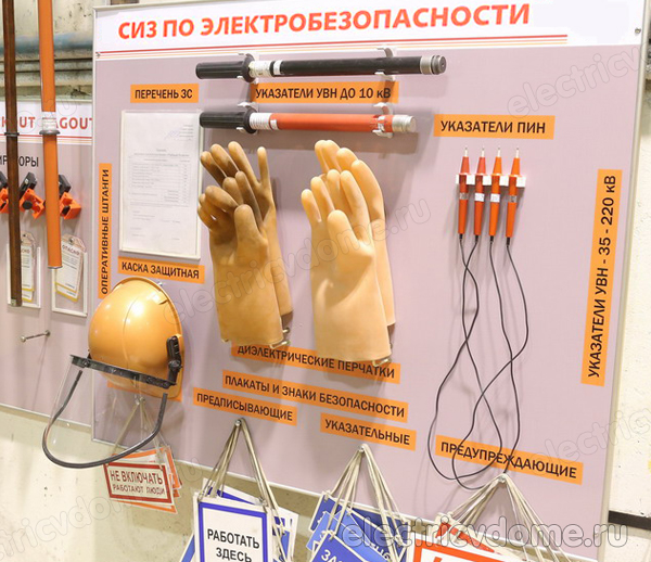 периодичность испытаний средств защиты в электроустановках