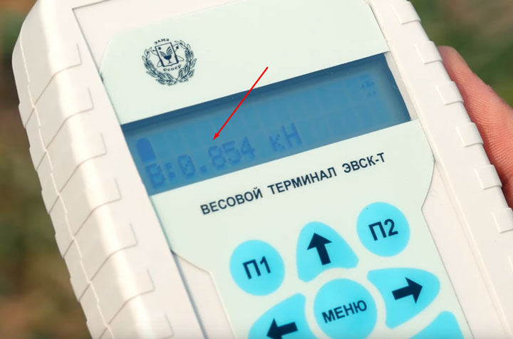 показания электронного динамометра при натяжении СИП-3