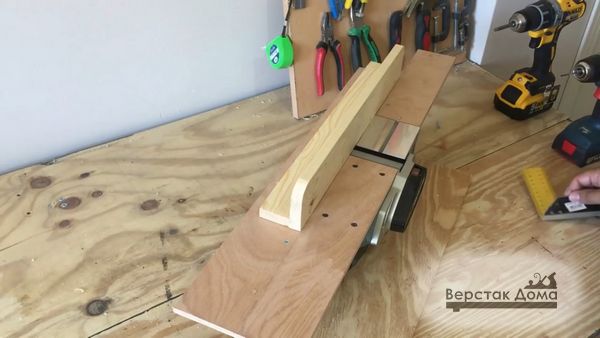 Самодельный фуговальный станок - фуганок своими руками