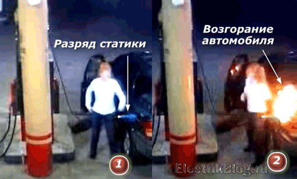 Возгорание автомобиля